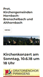 Mobile Screenshot of evk-hornbach.de